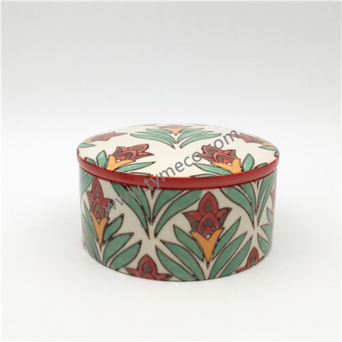 Ceramic canister, storage canister, storage jar,jewelry box, tea